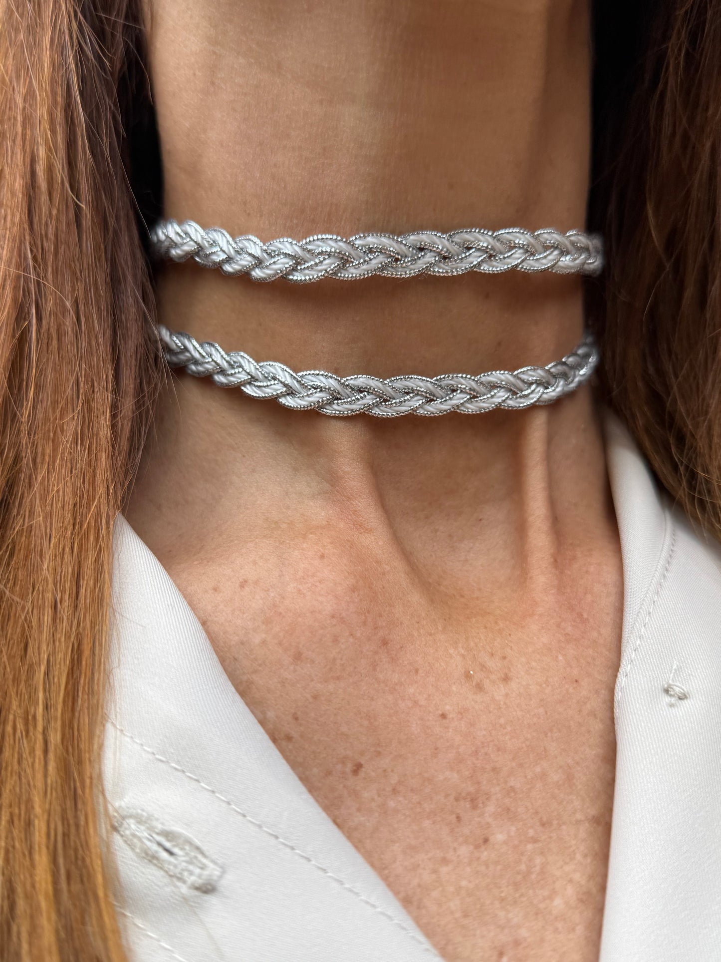 Treccia argento