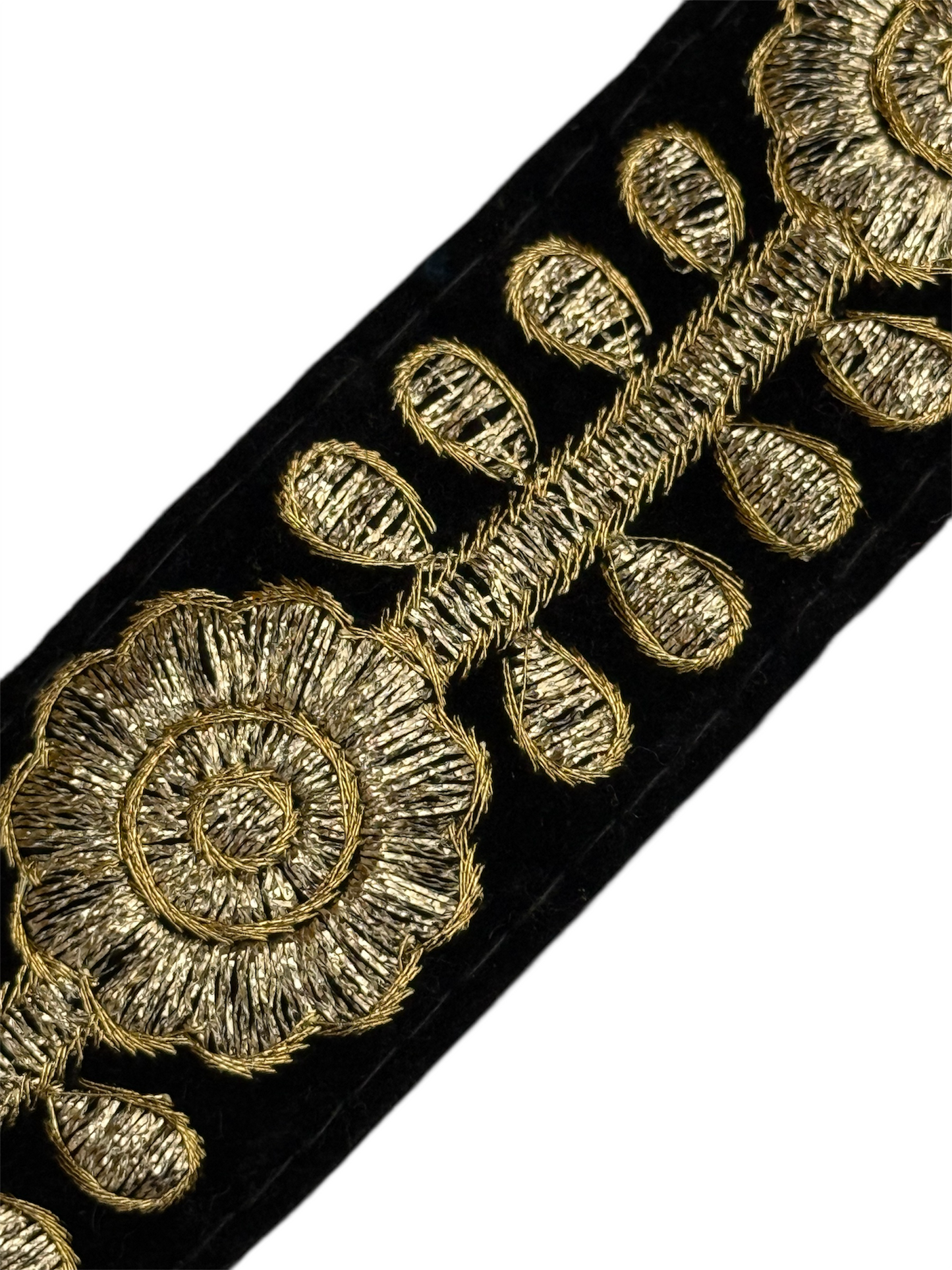 Choker oro e velluto nero